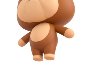 Character037 Bulldog Model 3D