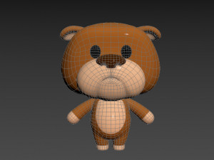 Character037 Bulldog Model 3D
