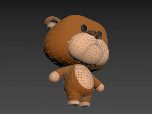Character037 Bulldog 3D Model