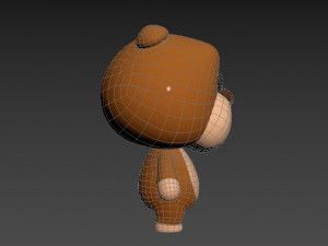 Character037 Bulldog Model 3D