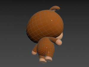 Character037 Bulldog Model 3D