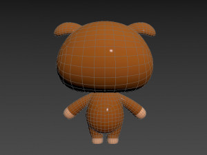 Character037 Bulldog Model 3D