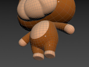 Character037 Bulldog Model 3D