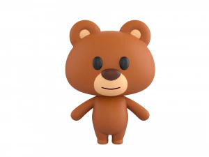 Character038 Manipulierter B&auml;r 3D Modell