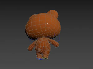 Character038 Manipulierter B&auml;r 3D Modell