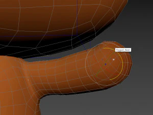 Character038 Manipulierter B&auml;r 3D Modell