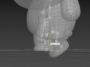 Character038 Rigged Bear 3D Model