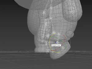 Character038 Manipulierter B&auml;r 3D Modell