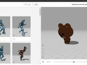 Character038 Manipulierter B&auml;r 3D Modell