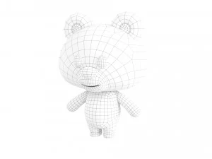 Character038 Manipulierter B&auml;r 3D Modell