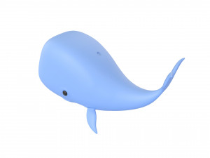 Character039 Whale Modelo 3D