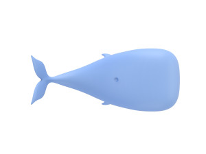 Character039 Whale Modelo 3D