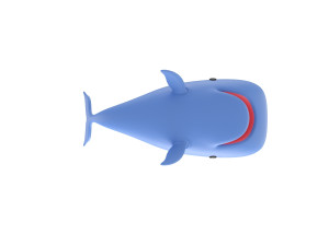 Character039 Whale Modelo 3D