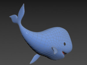 Character039 Whale Modelo 3D