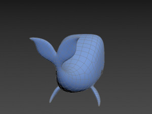 Character039 Whale Modelo 3D