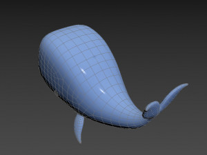 Character039 Whale Modelo 3D