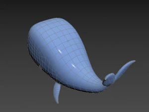 Personagem039 Baleia Modelo 3D