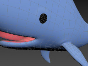 Character039 Whale Modelo 3D