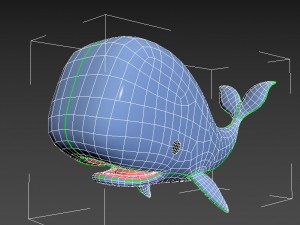 Character039 Whale Modelo 3D