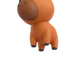 Character040 Horse 3D Модель