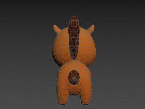 Character040 Horse 3D Модель