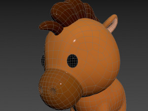 Character040 Horse 3D Модель