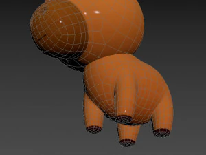 Character040 Horse 3D Model