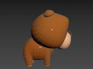 Character041 Bulldog 3D Model