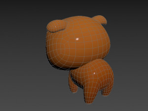 Character041 Bulldog 3D Model