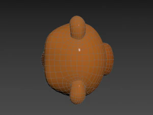 Character041 Bulldog 3D Model