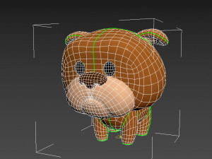 Character041 Bulldog 3D Model