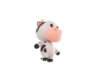 Character042 Cow Modello 3D