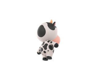 Character042 Cow Modello 3D