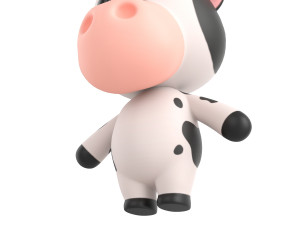 Character042 Cow Modello 3D