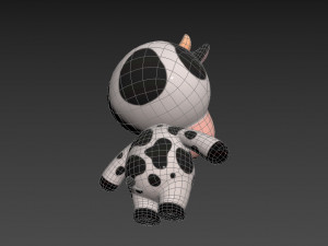 Character042 Cow Modello 3D