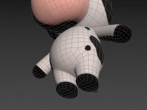 Character042 Cow Modello 3D