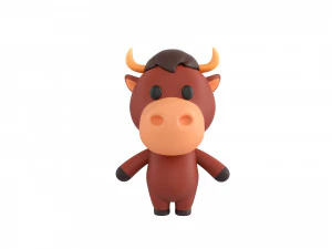Character043 Bull 3D Model
