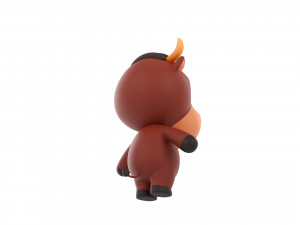 Character043 Bull 3D 模型