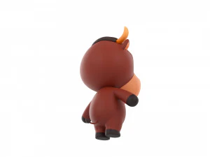 Character043 Bull 3D Model