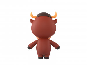 Character043 Bull 3D 模型