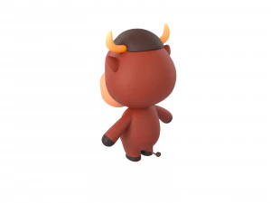 Character043 Bull 3D Model