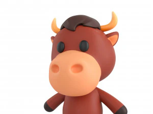 Character043 Bull 3D Model