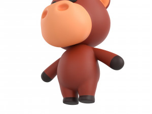 Character043 Bull 3D 模型