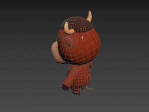 Character043 Bull 3D 模型