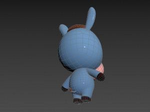 Character044 Donkey 3D मॉडल
