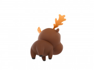 Character045 Moose Model 3D