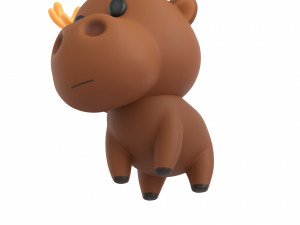 Character045 Moose Model 3D