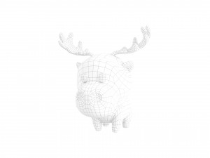 Character045 Moose Model 3D