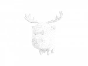 Character045 Moose 3D Model