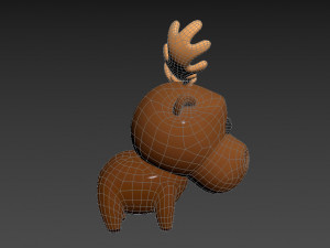 Character045 Moose Model 3D